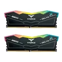 Image of TeamGroup Delta RGB 32GB (2X16GB) DDR5 PC5-51200C40 6400MHz Dual Channel Kit - Black