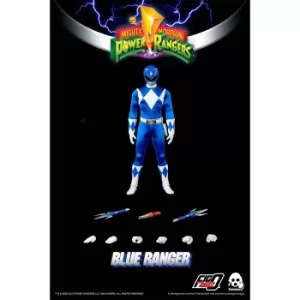 Image of ThreeZero Power Rangers Blue Ranger 1:6 Scale Figure