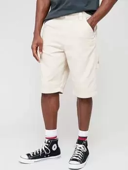 Image of Tommy Jeans Aiden Carpenter Short, Beige, Size 30, Men