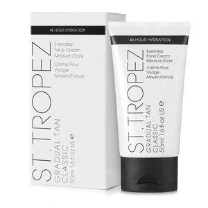Image of St.Tropez Gradual Tan Face Cream Medium/Dark 50ml