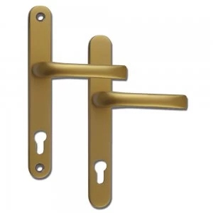 Image of Mila Prolinea 92mm PZ uPVC Door Handles - 240mm 211mm fixings
