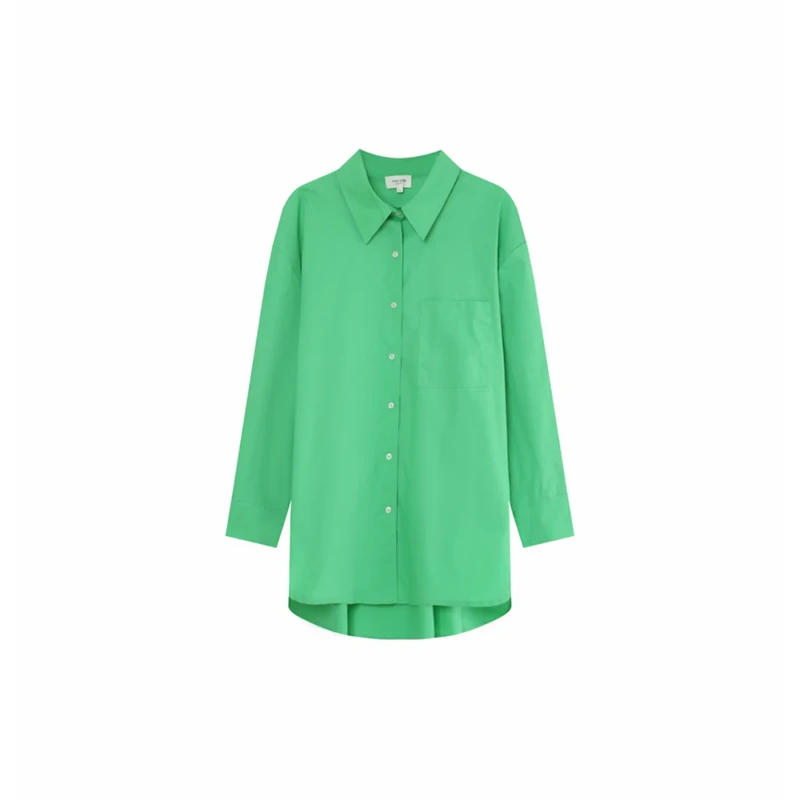 Image of Grace & Mila Woman's shirt Grace & Mila Emmanuelle Vert Female S/M
