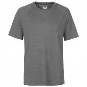 Image of Everlast Poly T Shirt Mens - Charcoal Marl