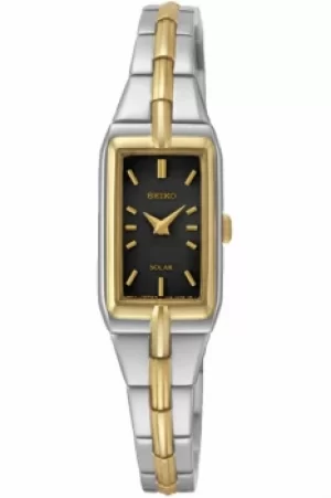Image of Ladies Seiko Dress Solar Solar Powered Watch SUP274P9