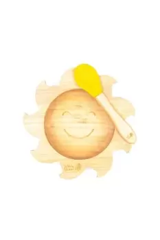 Image of Bamboo Weaning Bowl & Spoon Set Baby You Are My Sunshine