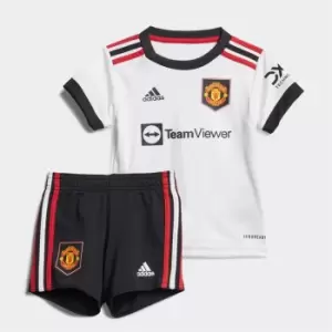 Image of adidas Manchester United Away Babykit 2022 2023 - White