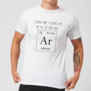 Image of Periodic Pun T-Shirt - White - 3XL