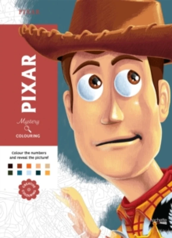 Image of Mystery Colouring - Pixar : Reveal iconic Disney characters with colour by number Paperback / softback