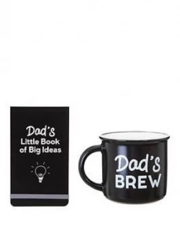 Image of Sass & Belle Dad'S Big Ideas Flip Notebook And Mug