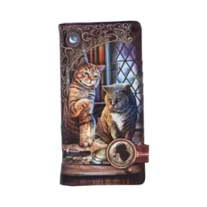 Image of Purrlock Holmes Embossed Purse (LP) 18.5cm