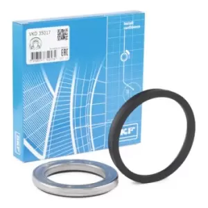Image of SKF Strut Bearing VKD 35017 Friction Bearing, suspension strut support mounting FIAT,PEUGEOT,CITROEN,Ducato Kastenwagen (250_, 290_)