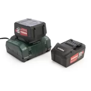 Image of Metabo - Basic Set (2 x 5.2Ah Li-Power Batteries & asc 145 Charger) 685051000