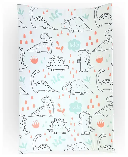 Image of Clair De Lune Dino Wedge Changing Mat