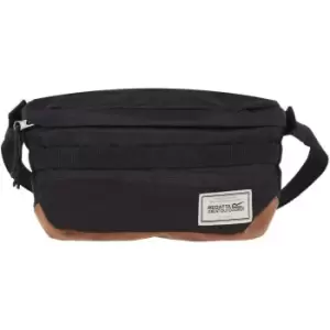 Image of Stamford Waist Bag (One Size) (Black/Brown)
