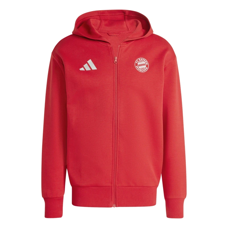 Image of adidas Fcb Anth Jkt Tracksuit Top Mens Team Power Red male XS