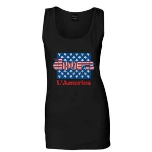 Image of The Doors - L'America Womens Small T-Shirt - Black