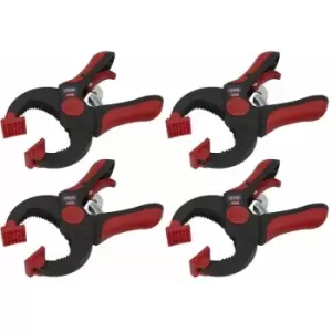 Image of RC504 Ratchet Clamp 45mm 4pc Set - Sealey