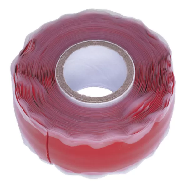 Image of Genuine SEALEY ST5R Silicone Repair Tape 5mtr Red
