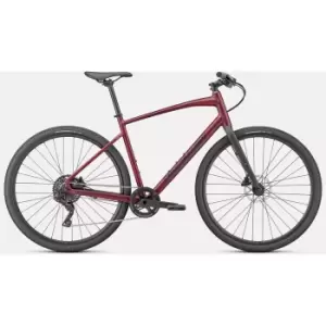 Image of 2022 Specialized Sirrus X 3.0 Hybrid Bike in Satin Maroon