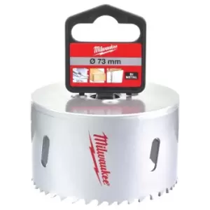 Image of Milwaukee - 4932464699 Bi-Metal Contractor Holesaw 73mm Wood Metal Plastic