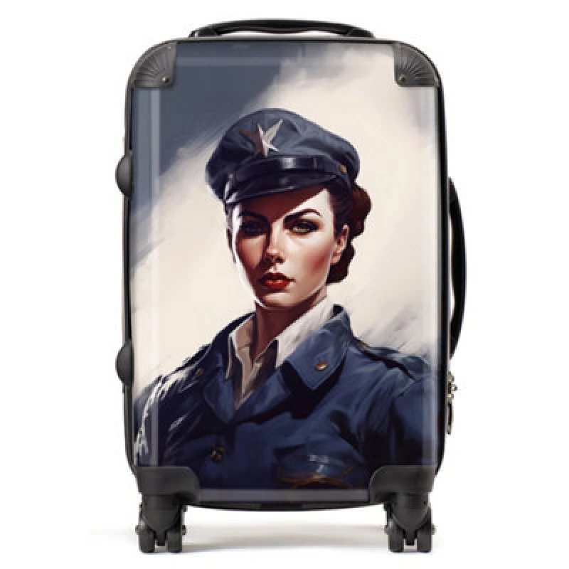 Image of Warren Reed Designer Defiant Strength Suitcase - Cabin