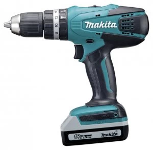 Image of Makita 18V Cordless Hammer Drill with Battery