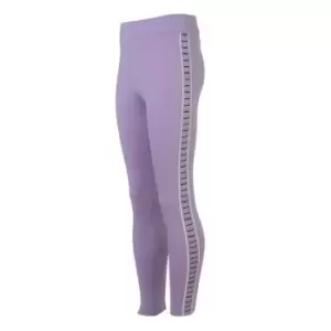 Image of Elle Stripe Leggings - Purple