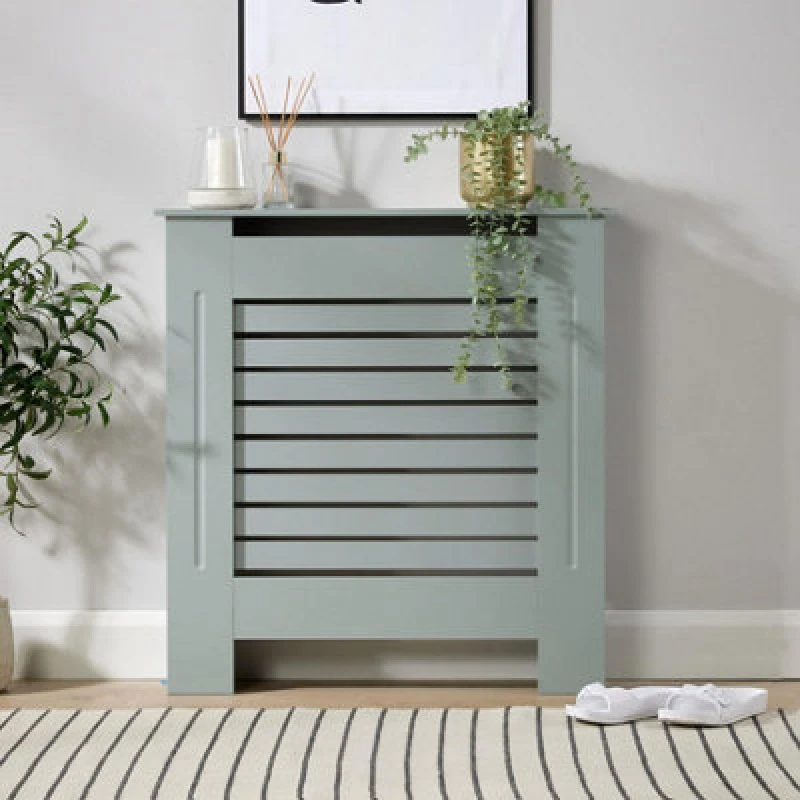 Image of Home Source York Extra Small Radiator Cover Unit Grey