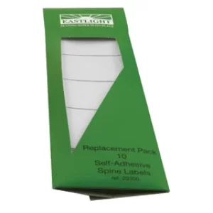 Image of Rexel Standard Spine Label for Rexel Lever Arch and Box File White (Pack of 10) 29300EAST