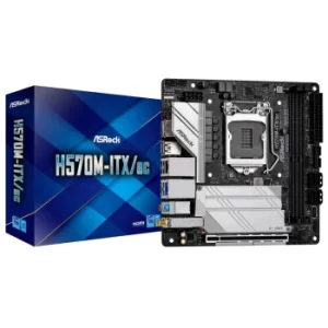 Image of Asrock H570M-ITX/AC, Intel H570, 1200, Mini ITX Motherboard, 2 DDR4, HDMI, DP, GB