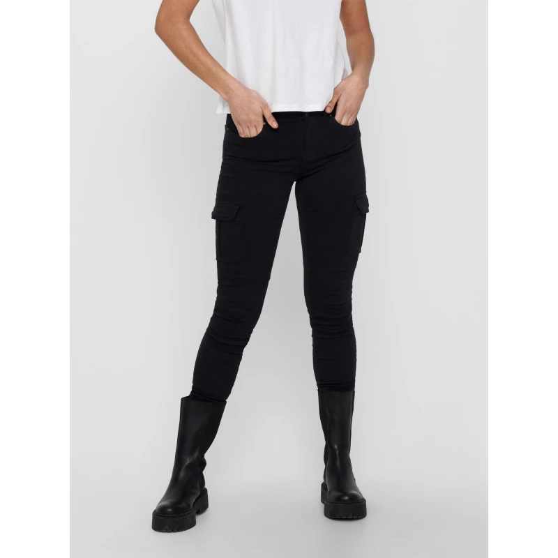 Image of Only Womens Cargo Trousers Black female 26 L30
