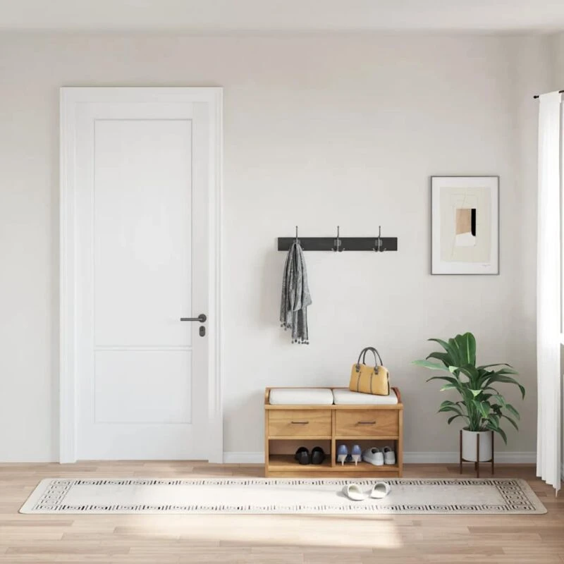 Image of VIDAXL Rug Washable 80x300cm Light Beige Anti Slip Vidaxl 8720286653814