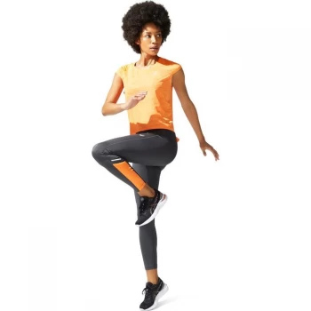 Image of Asics Ventilate Running Crop Top - Sun Peach