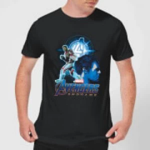 Image of Avengers: Endgame Hulk Suit Mens T-Shirt - Black - S