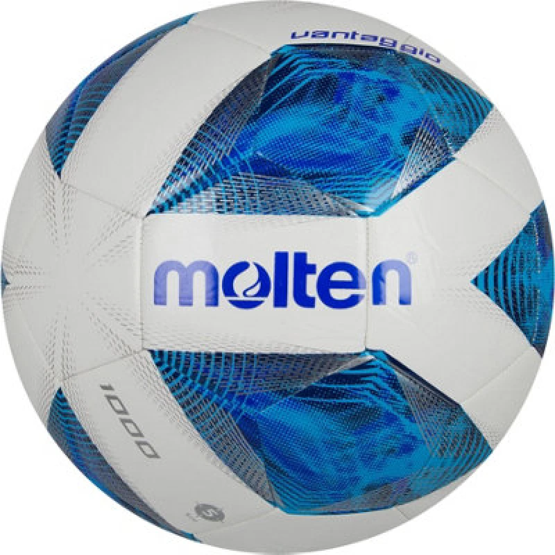 Image of Molten Vantaggio 1000 Essential Football - Size 5 Blue unisex