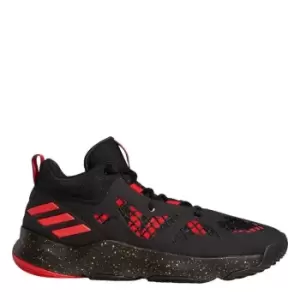 Image of adidas Pro N3XT 2021 Shoes Unisex - Core Black / Vivid Red / Core