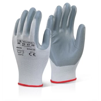 Image of Nitrile Foam Poly Glove - Size 7/Small
