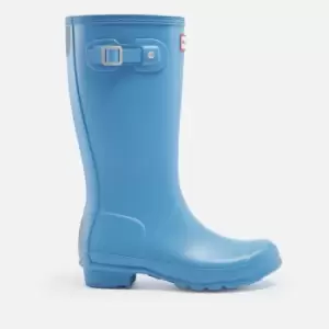 Image of Hunter Original Kids Wellington Boots - Stornoway Blue - UK 1 Kids