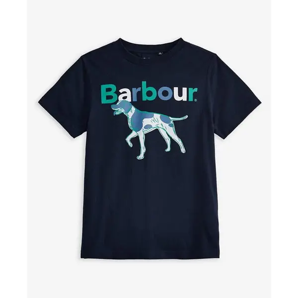Image of Barbour Boys' Joey T-Shirt - Blue 14-16Y/XXL