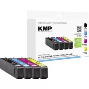 Image of KMP Ink set replaced HP 913A Compatible Set CMYK H164V 1750,4005