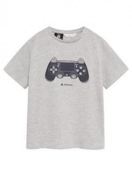 Image of Mango Boys Playstation Short Sleeve T-Shirt - Grey