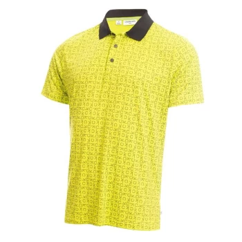 Image of Calvin Klein Golf CK Polo Shirt - Lime