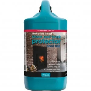 Image of Polyvine Stone and Brick Protector Dead Flat Finish 4l