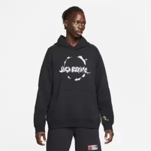 Image of Nike FC Pullover Hoodie Mens - Black