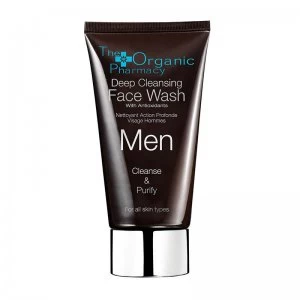 Image of The Organic Pharmacy Men Deep Cleansing Face Wash 75ml