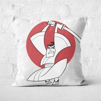 Image of Samurai Jack Sunrise Square Cushion - 60x60cm
