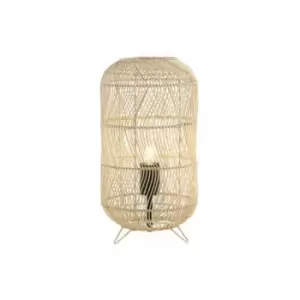 Image of Larissa Xanthi Table Lamp E14 Max 25W Rattan Natrual