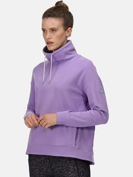Image of Regatta Laurden Fleece - Purple, Purple, Size 14, Women