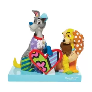 Image of Disney Britto Collection Lady And The Tramp Figure Limited Edition