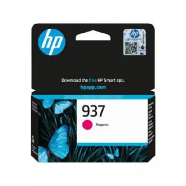 Image of HP 937 Magenta Ink Cartridge - 4S6W3NE (Original)